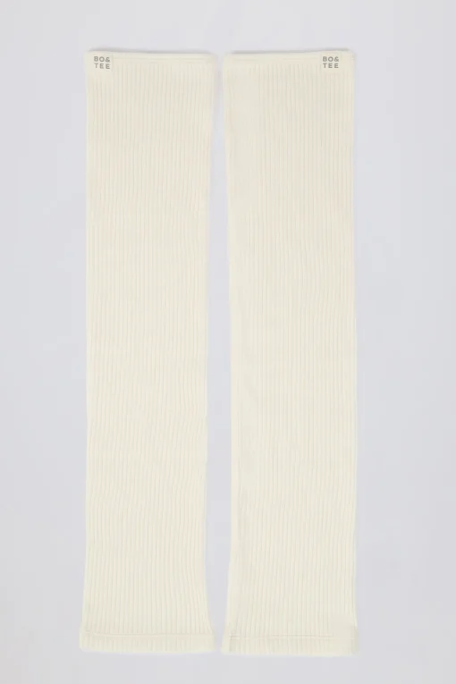 Oh Polly Leg Warmers In Soft White New